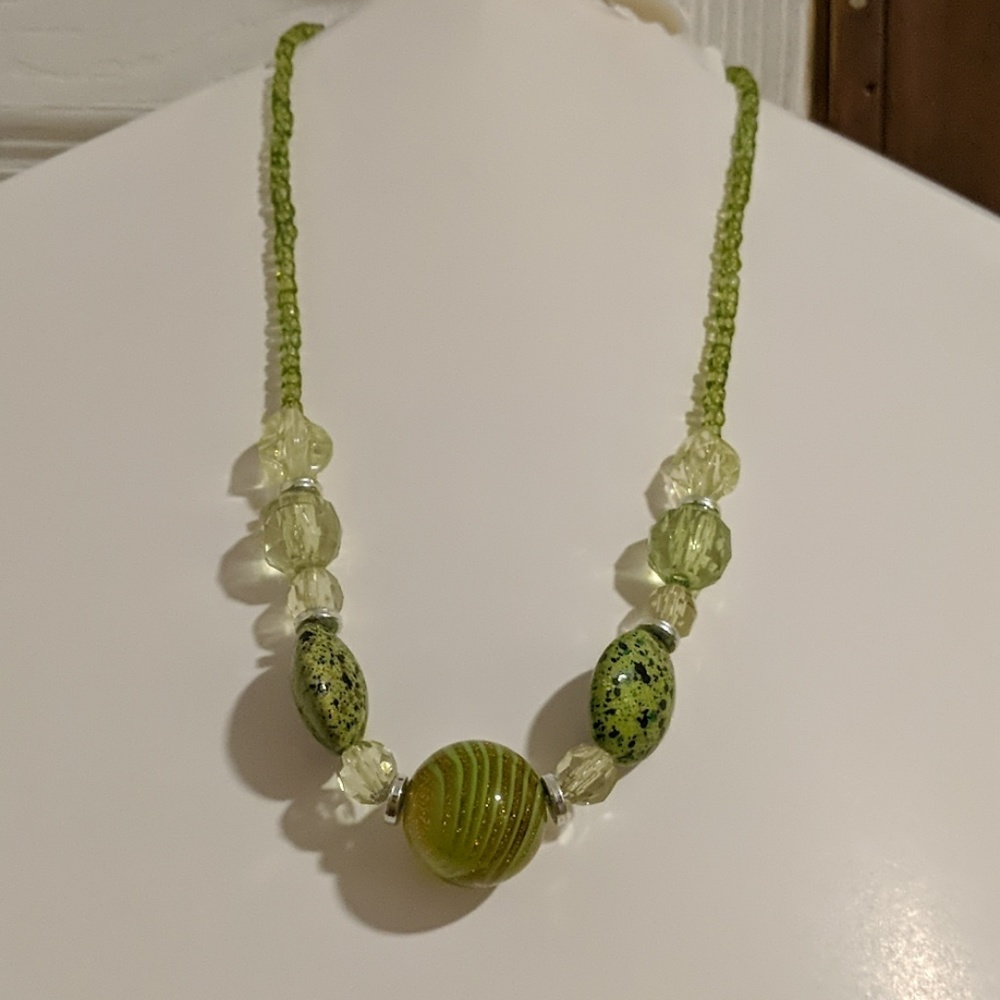 Green necklace